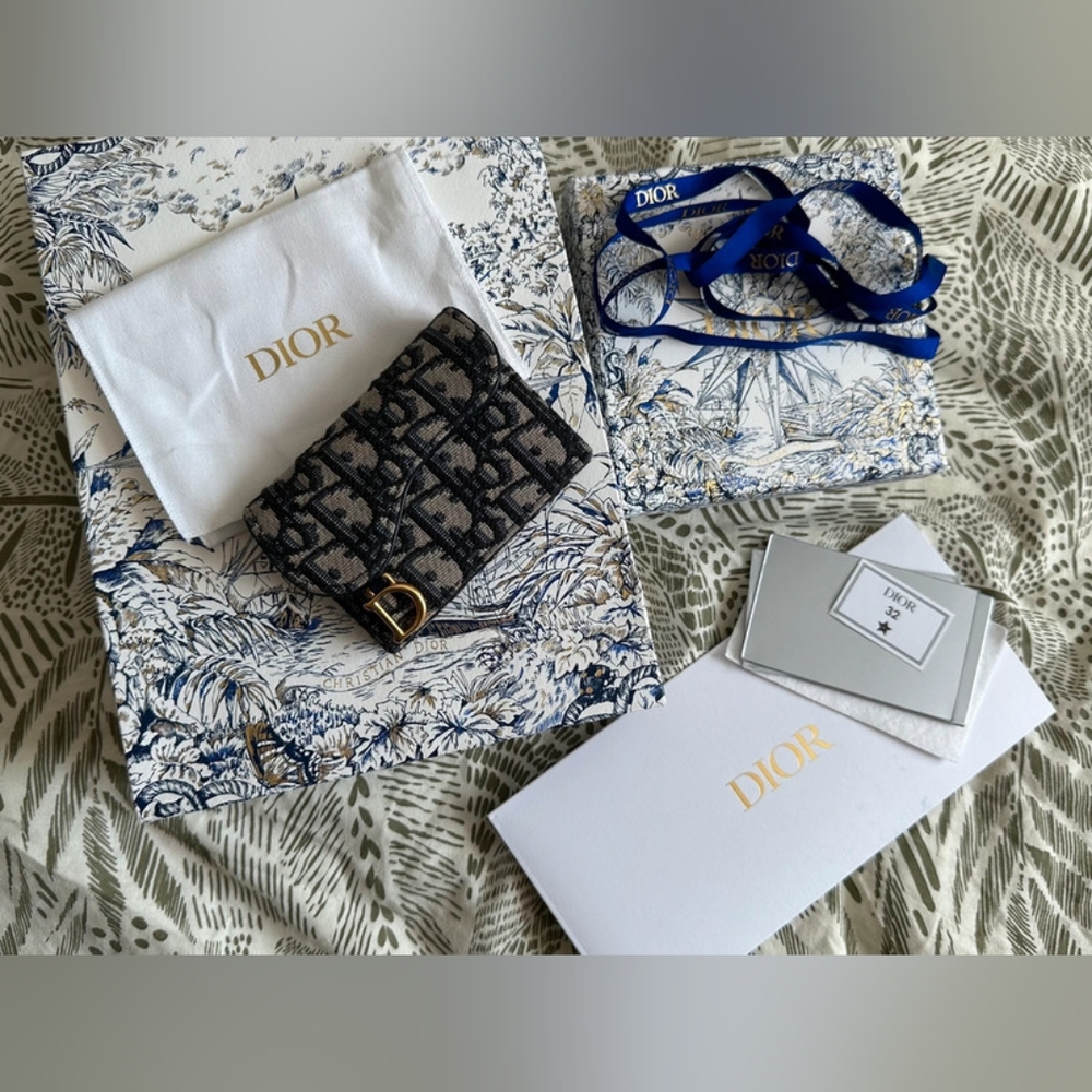 Dior Saddle Card Holder